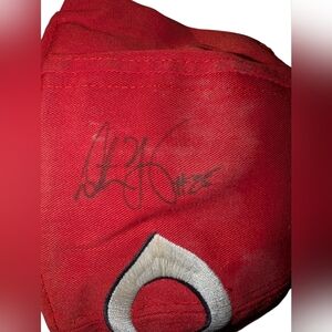 Dmitri Young Signed Cincinnati Reds Baseball Cap with Embroidered Logo